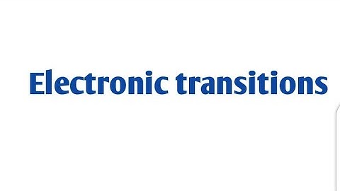 Electronic transitions in uv visible spectroscopy #chemistry #neet #youtubeshorts #trending #shorts