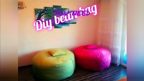 Diy bean bag how to make bean bag STEP BY STEP vol2