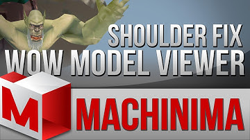 Machinima Tutorial - WoW Model Viewer Shoulder and Hairstyle Fix
