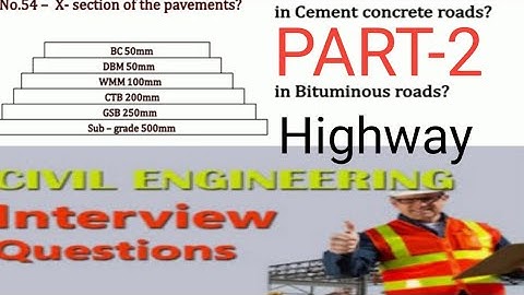 #Top-50 Civil Highway Engineer Interview question part-2022.Part-2!! #Highway Interview!!