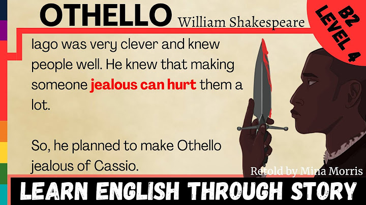 Learn English Through Story | Othello by William Shakespeare⭐Level 4⭐B2⭐Graded Reader