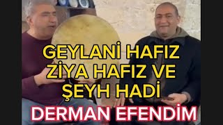 Geylani Hafız, Ziya Hafız ve şeyh Hadi. Derman Efendim adlı muhteşem bir parça #geylani #ziya #ilahi Resimi