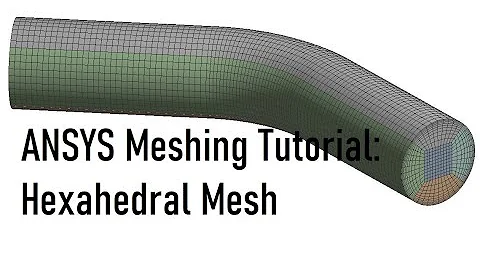 ANSYS Meshing Tutorial: How to Make Structured Hexahedral Mesh for Pipe