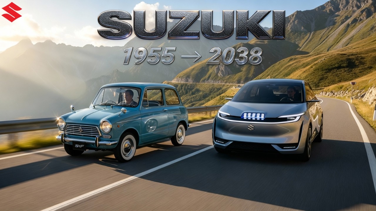 From Rust to Future: Suzuki Shocking Evolution (1955–2038)