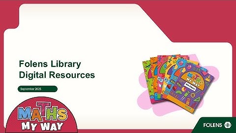 Getting Started with Maths My Way - Digital Resources