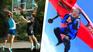 Basketball but The Loser Jumps out of a Plane