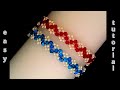 How to// DIY elegant and easy beaded bracelet. Beads bracelets