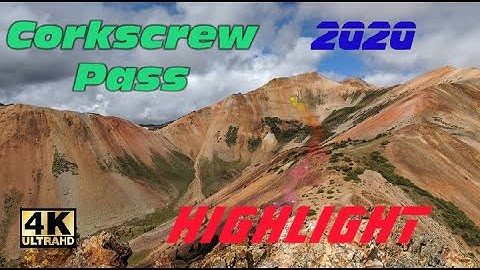 Corkscrew Pass Colorado (Highlight) 2020