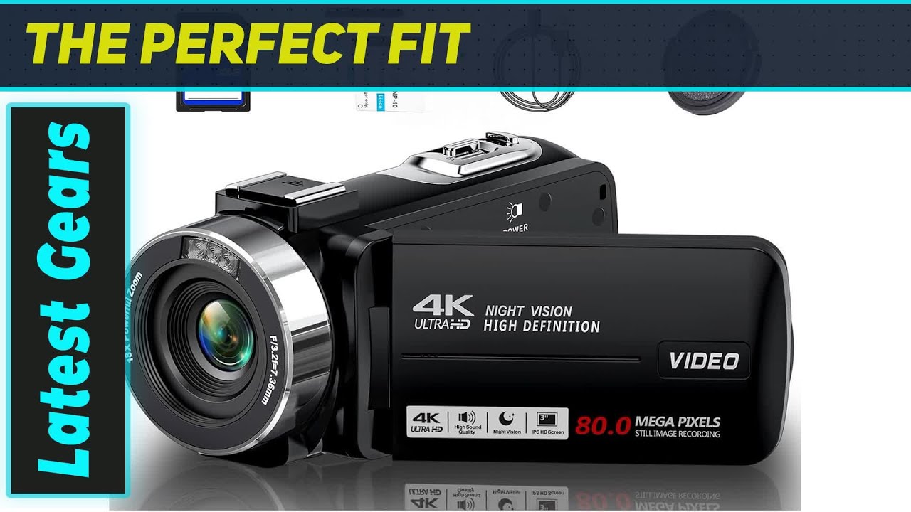 Best 4K Camcorder for YouTube? Testing the 80MP Vlogging Camera