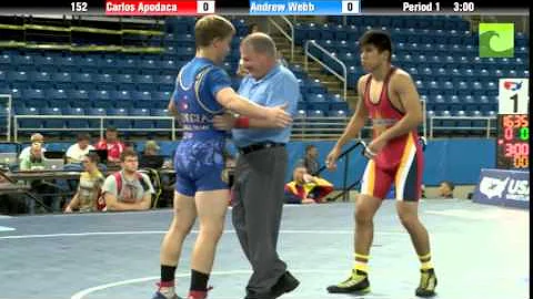 152 Carlos Apodaca vs. Andrew Webb