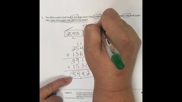 Addition Word Problems with Tape Diagrams