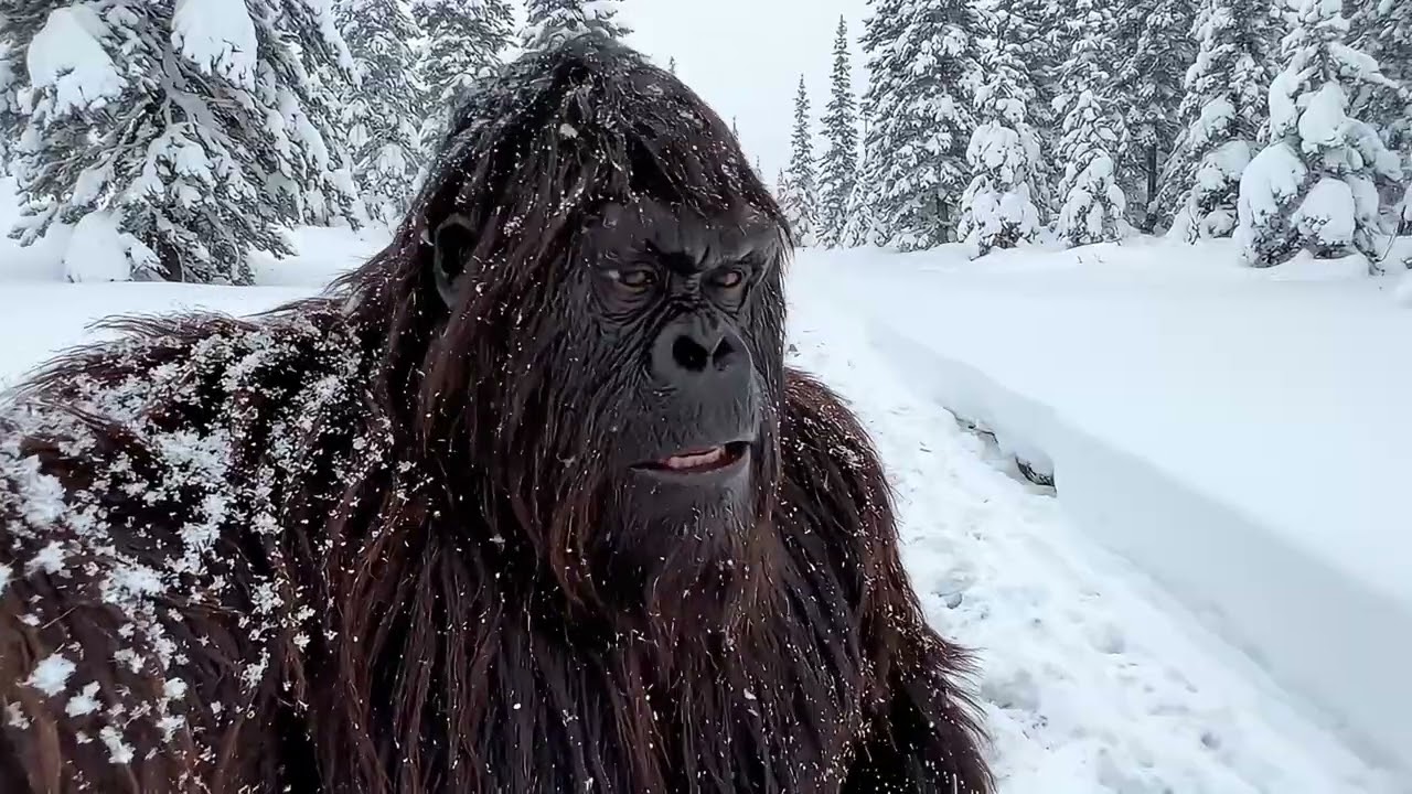 Bigfoot Vlog: I Followed Something in the Snow… and It Just Ended