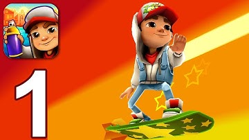 Subway Surfers - Gameplay Walkthrough Part 1 - Jake (iOS,Android)