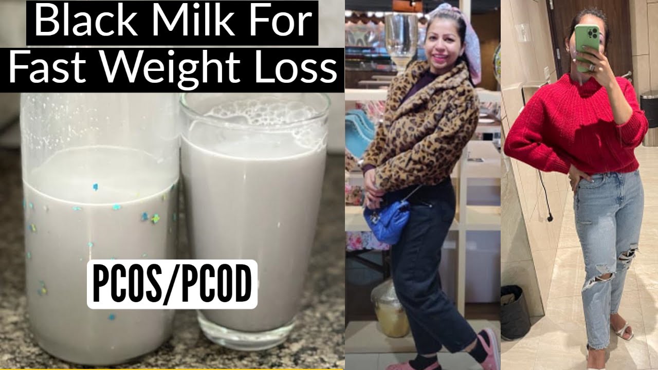 Black MilkSesame Seeds Milk For Quick Weight Loss PCOS/PCOD Milk