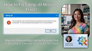 How to Fix Samp.dll Missing Error!