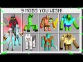 9 MOBS YOU WISH MINECRAFT ADDED!