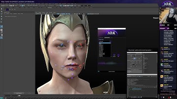 Maya wrinkle map system ( python / hlsl )