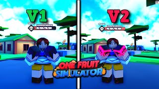 How to upgrade Haki V2 in One Fruit Simulator