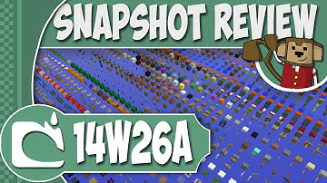 Minecraft Snapshot 14w26a - Debug Mode, ReplaceItem, Detect Block & MORE ! ! !
