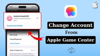 How to Change Game Center Account on iPhone | Switch Game Center Account screenshot 2