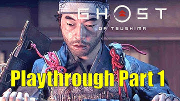Ghost of Tsushima Gameplay Playthrough Part 1 | ps4 Hard Difficulty | Japanese Dubs English Subtitle