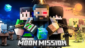 How we Got Trapped in SPACE in Minecraft !