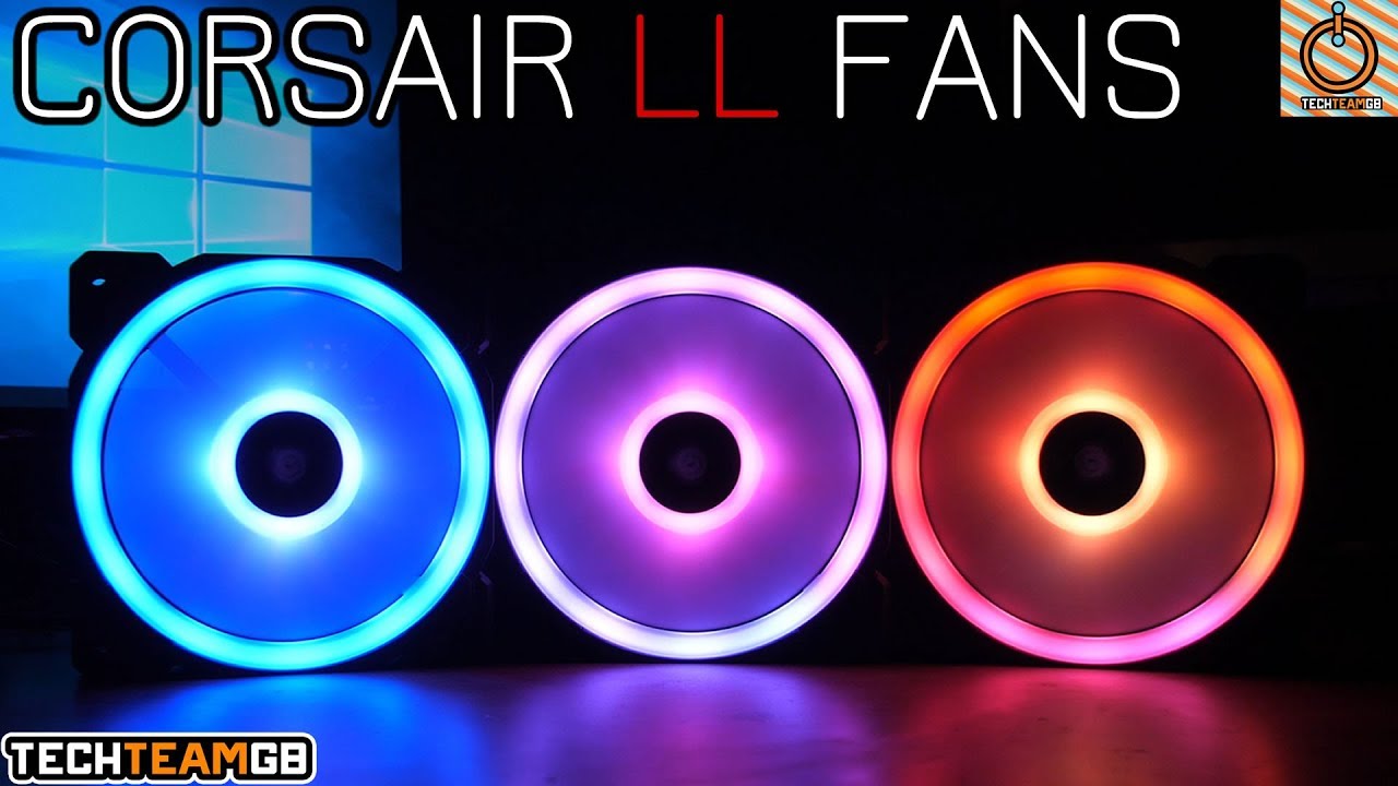 Corsair LL RGB Fan - YouTube