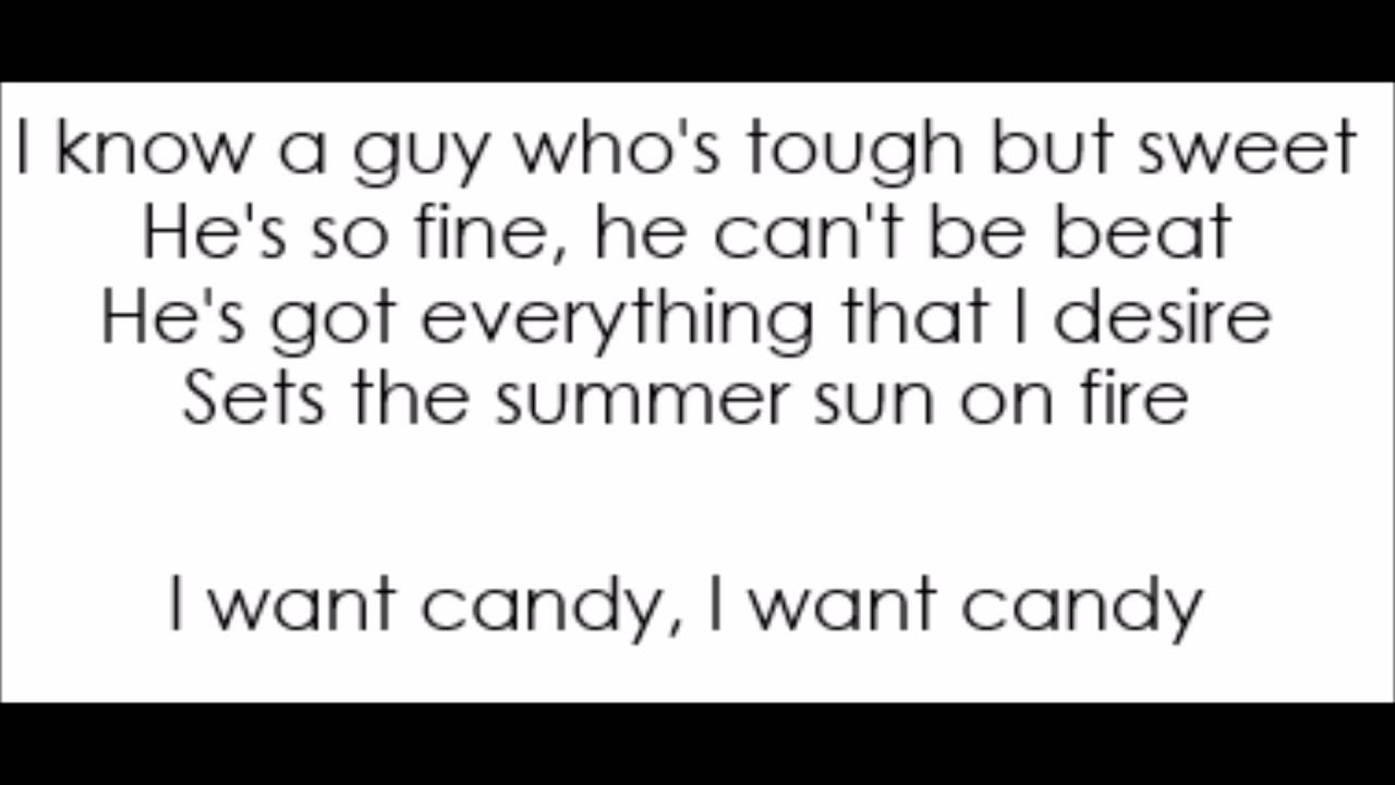 Bow Wow Wow I Want Candy Lyrics Youtube
