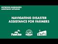 Navigating Disaster Assistance for Farmers (Webinar from DBAN)