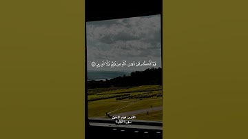 ﴿الم تعلم ان الله له ملك السموات والارض﴾ القارئ هيثم للدخين