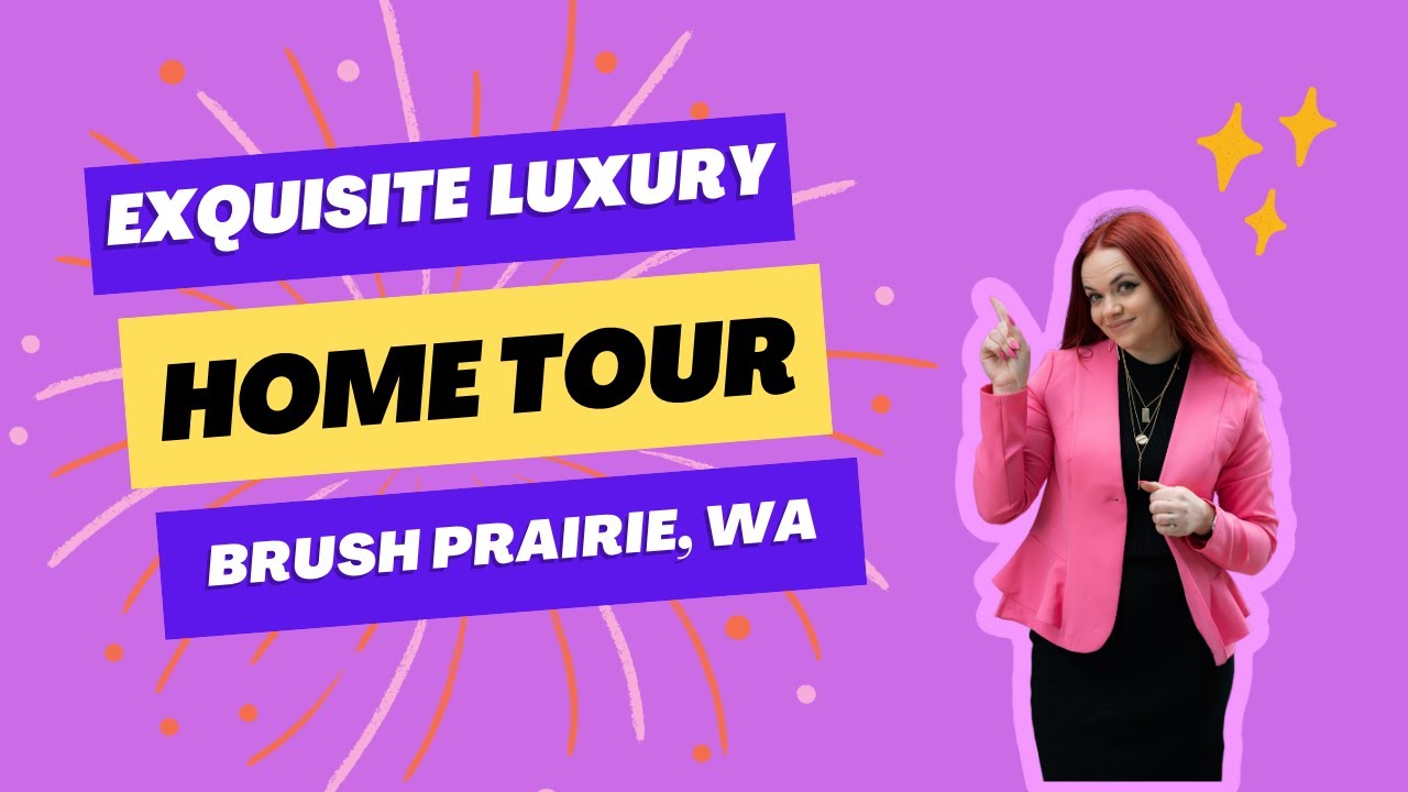 TOUR a custom Home in Summer Hills UNDRE 1.5 mill Brush Prairie WA