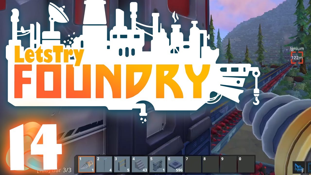 Foundry Steel Pipes & Advanced Technium Processing - Let's Play Foundry Ep 14