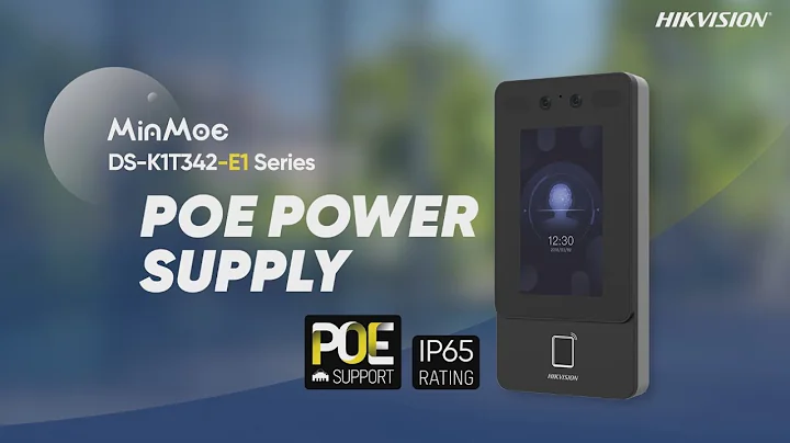 DS-K1T342-E1 Series PoE Power Supply