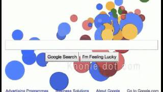 Google Animated Balls Doodle