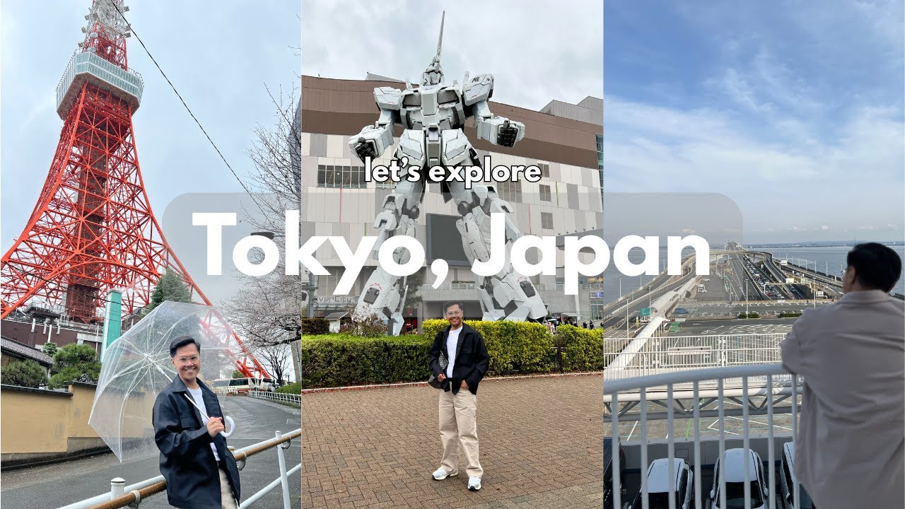 Tokyo Japan 2025 Day 3 & 4 | Odaiba: Gundam Base | Pop Mart | Tokyo Bay Aqua-line