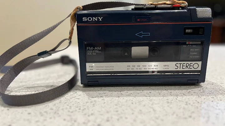 Sony WA-55: No REW/FF Repair