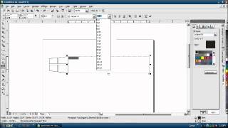 How to make Windows 8 logo in CorelDraw X4