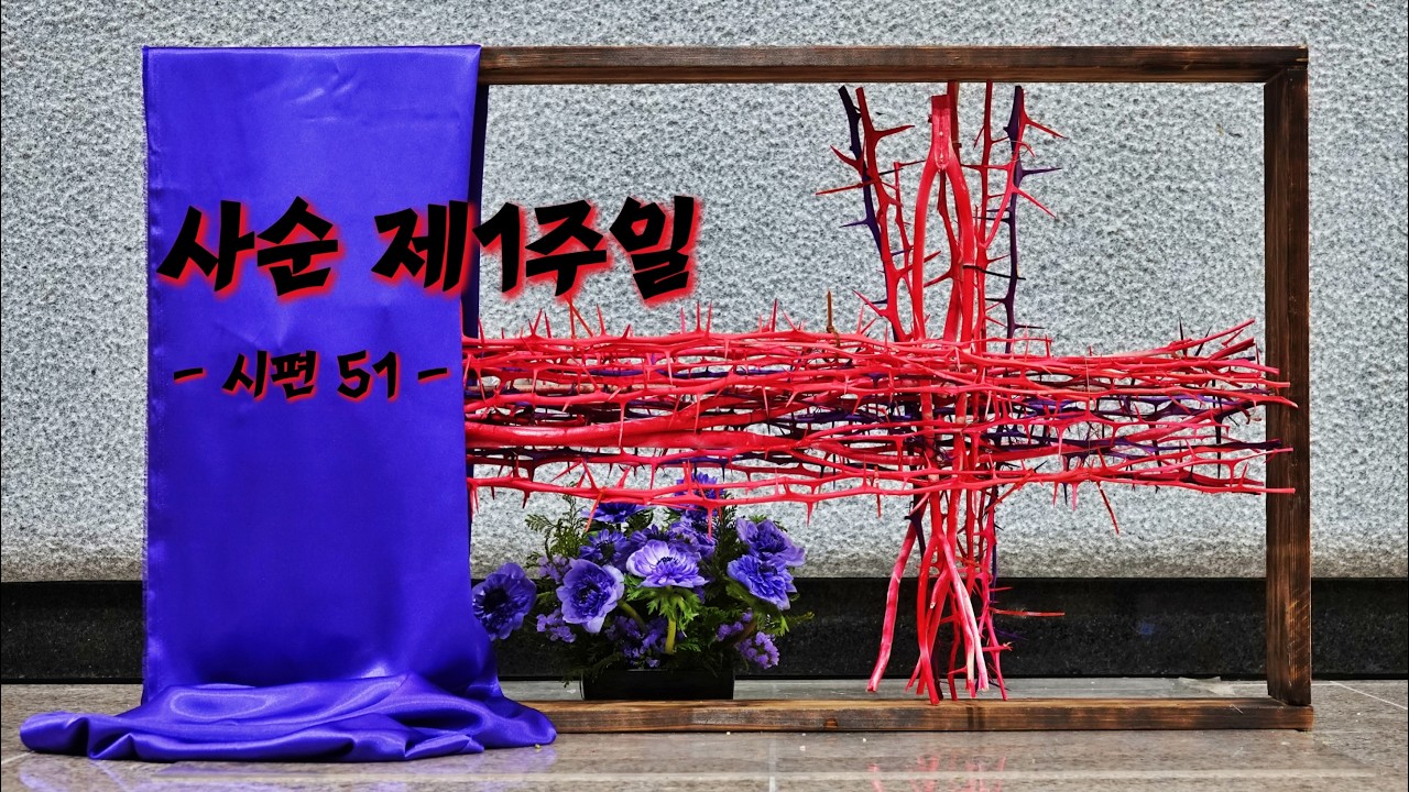 사순 제 1주일 화답송(시편 51)