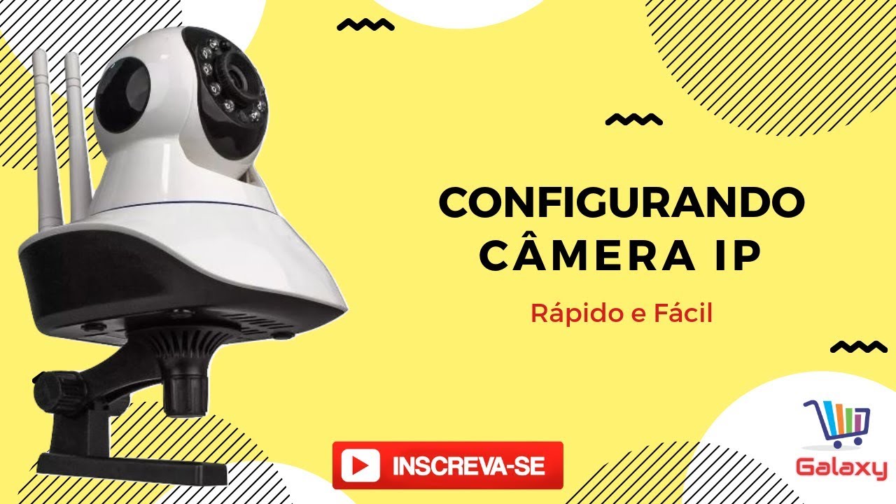 Como Configurar C mera WiFi IP Aplicativo YYP2P Ou YOOSEE YouTube