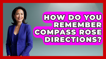 How Do You Remember Compass Rose Directions? - The Student Atlas