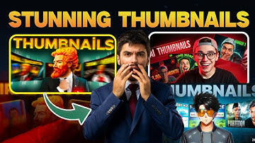 Free Ai Tools To Create Stunning And UNLIMITED Thumbnail