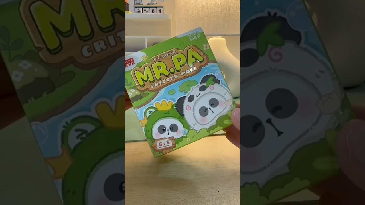 Unboxing Mr.PA blind box 🐼#blindbox #Mr.PA #trending #miniso