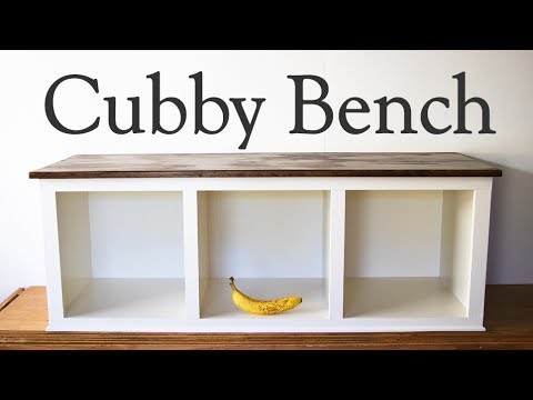 Cubby Bench How To Make A Mud Porch Or Entry Way Bench Moderate Diy Woodworking