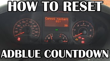 HOW TO RESET ADBLUE COUNTDOWN USING LAUNCH DIAGNOSTIC TOOL - PEUGEOT BOXER - ADBLUE RESET