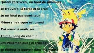 Pokémon  Un Monde Pokémon  Générique  (Avec les Paroles)  Complet [HD]