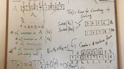 2.6 - Counting Inversions in an Array in O(n log n) time via Divide and Conquer