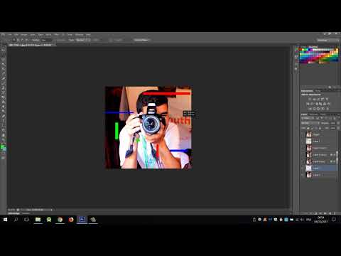 How to Create GIF Animated Glitch Effect in Photoshop