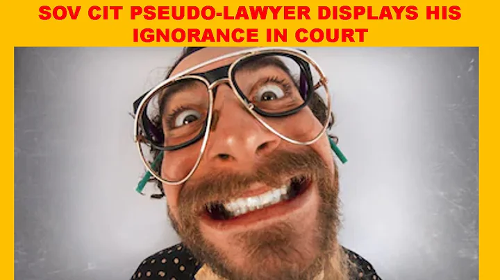 Judge shuts down sov cit pseudo-lawyer.