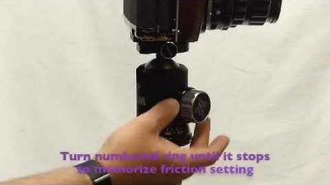 How To: Use FLM Friction Knob and Memory Lock Ring