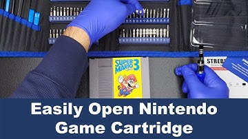 How to Easily Open a Nintendo Game Cartridge